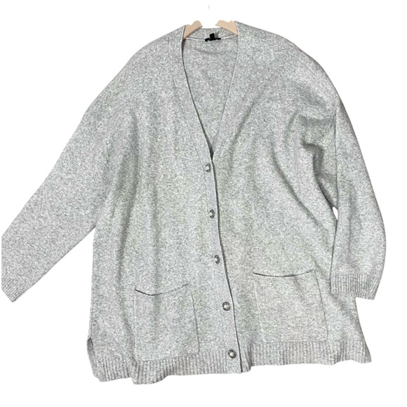 TALBOTS Pearl Button Cardigan - Picture 2 of 7